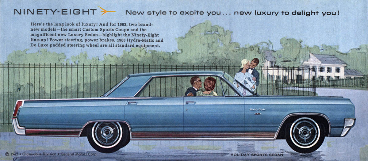 1963 Oldsmobile Motor Cars Brochure Page 13